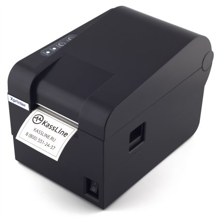 Термопринтер этикеток XPrinter XP-235B (203 dpi, USB, арт. XP-235B)