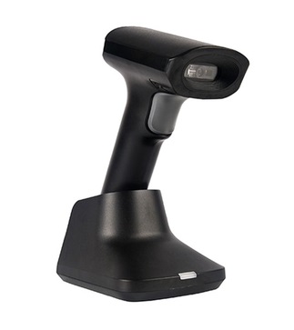 Беспроводной сканер штрих-кода iDPRT HN-3378SR-000R (2D, черный, с подставкой Cradle) фото