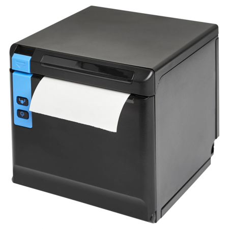Чековый принтер iDPRT TP808 (203 dpi, черный, термопечать, USB/RS-232/Ethernet + звонок)