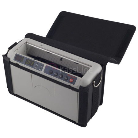 Портативный счетчик банкнот MERTECH 50 Mini Б/У (белый, с АКБ)