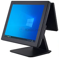 Сенсорный терминал МойPOS MMB-0150 Xi3 (15", Intel I3, 8GB/128GB, MSR, без ОС + 11.6" второй монитор)