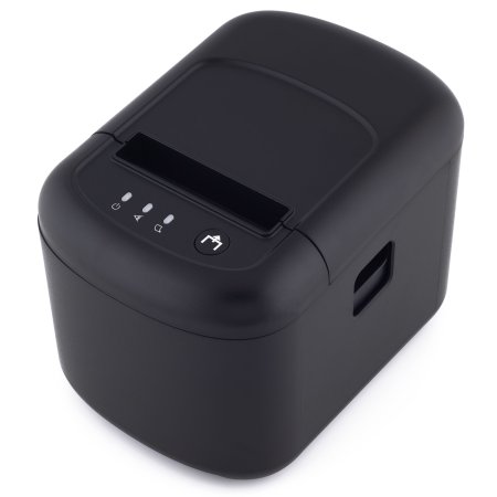 Чековый принтер GPrinter GA-E200 (203 dpi, черный, термопечать, USB/RS-232/Ethernet, с автоотрезчиком)