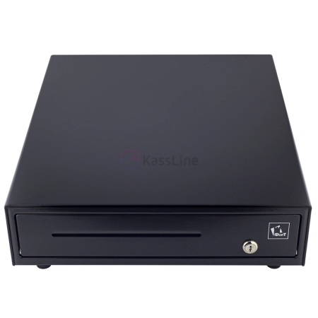 Денежный ящик Форт 4K (черный, распайка: Epson)