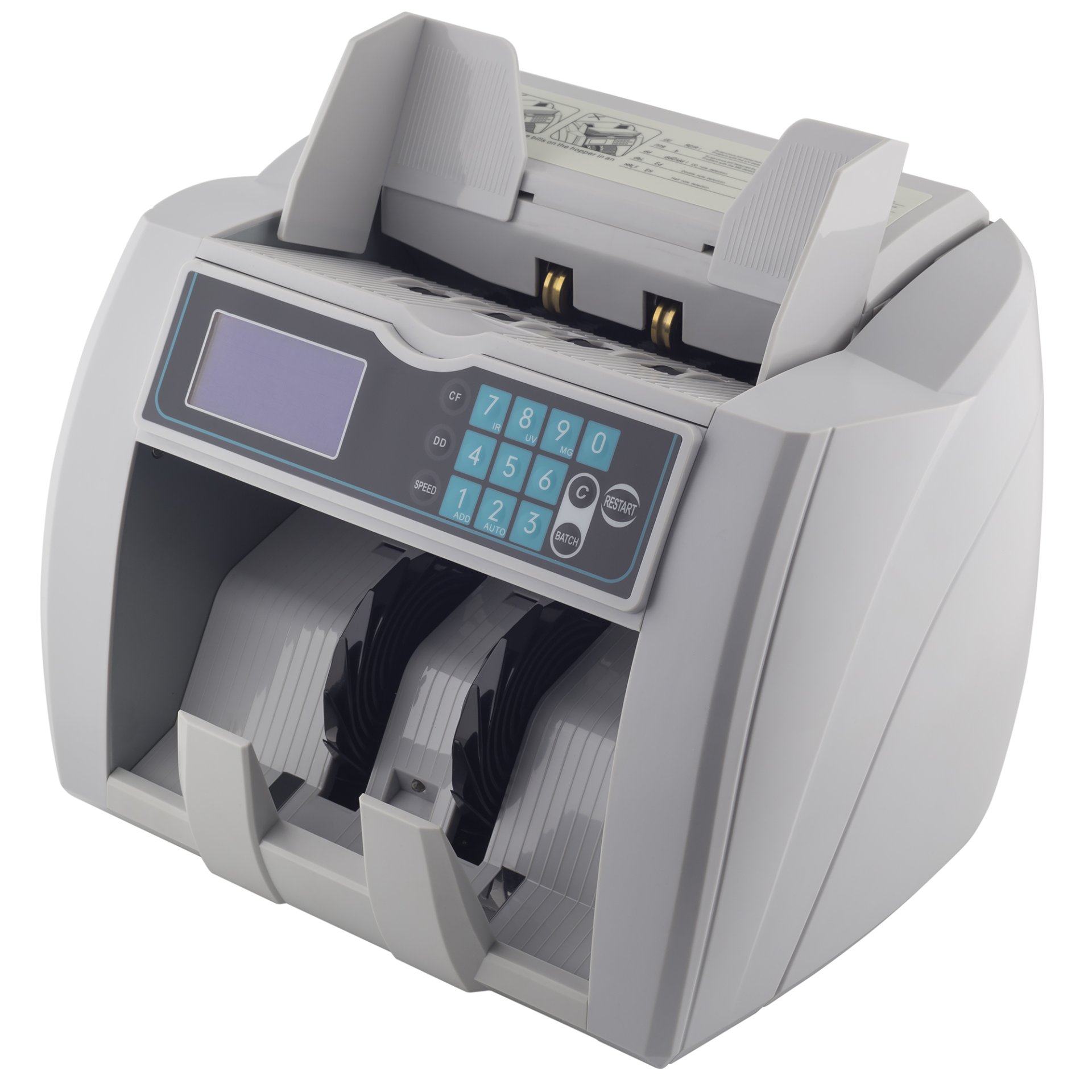 Счётчик банкнот Mbox DS-100 (белый, RUB)