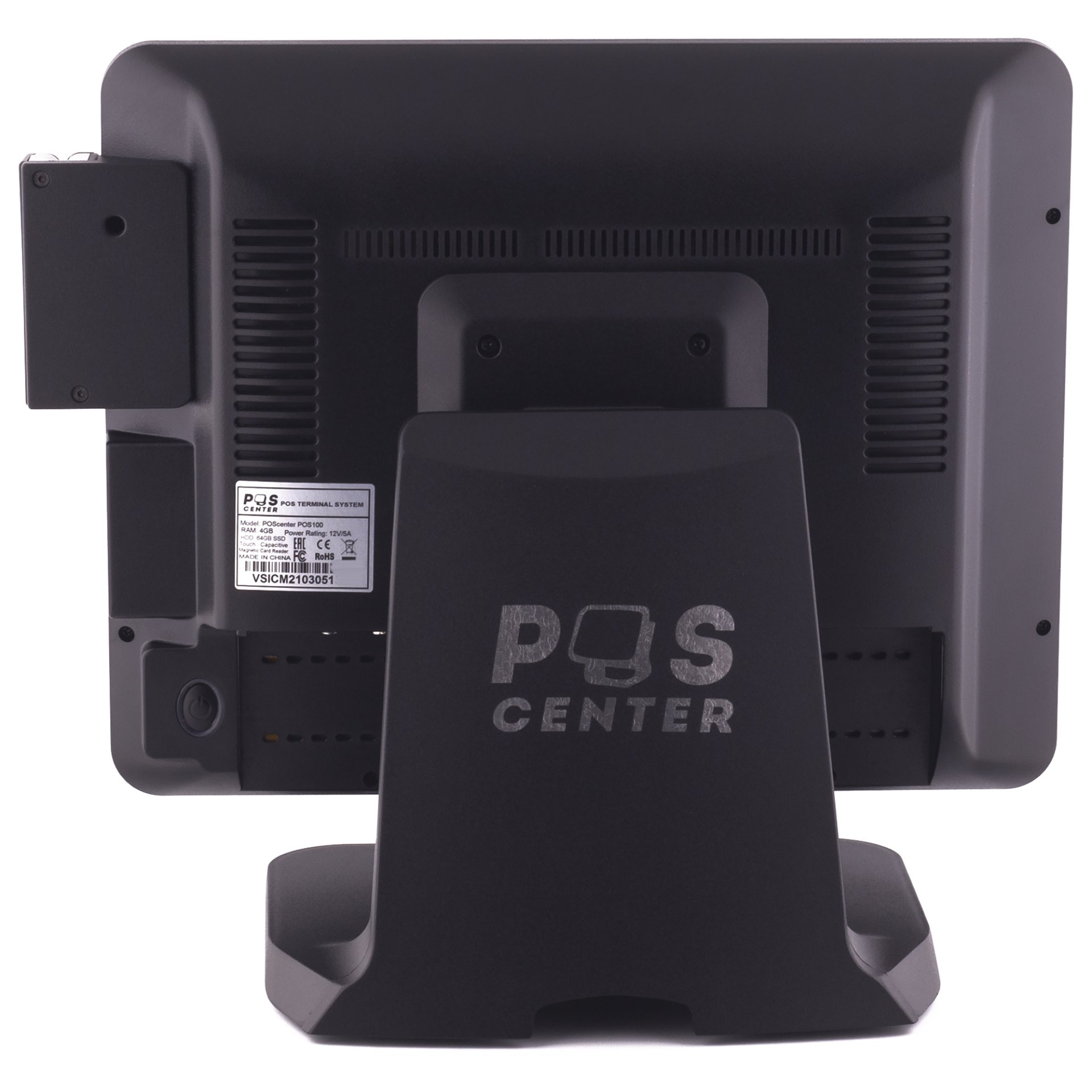 Сенсорный терминал POScenter POS100 (15", P-CAP, Intel Celeron J1900, 4GB/64GB, MSR, без ОС) №6