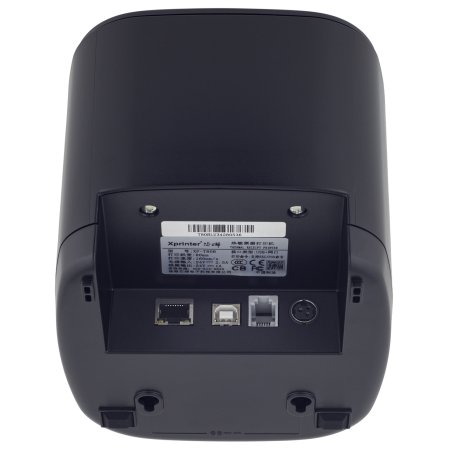 Чековый принтер Xprinter XP-T80B (203 dpi, черный, термопечать, USB/Ethernet, с автоотрезчиком) фото