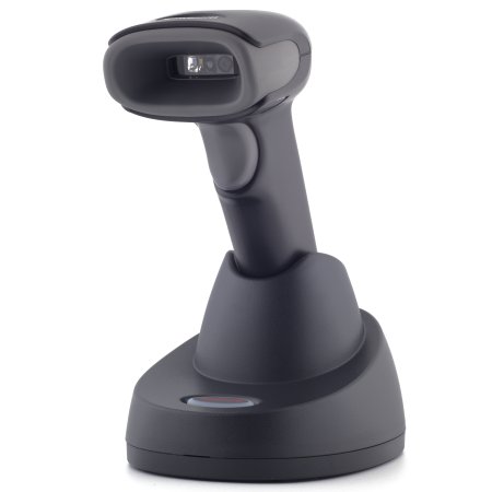 Беспроводной сканер штрих-кода Honeywell 1472g Voyager (2D, черный, с подставкой Cradle, 3м кабель) фото