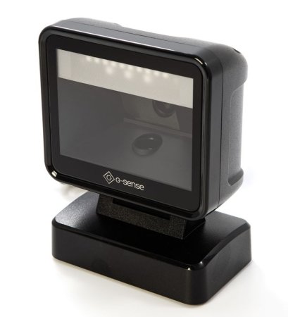 Стационарный сканер штрих-кода G-SENSE DS7000 (2D, USB, черный, 1.5м кабель) фото