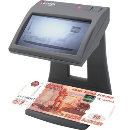 Просмотровый детектор банкнот Cassida Primero (без АКБ) фото