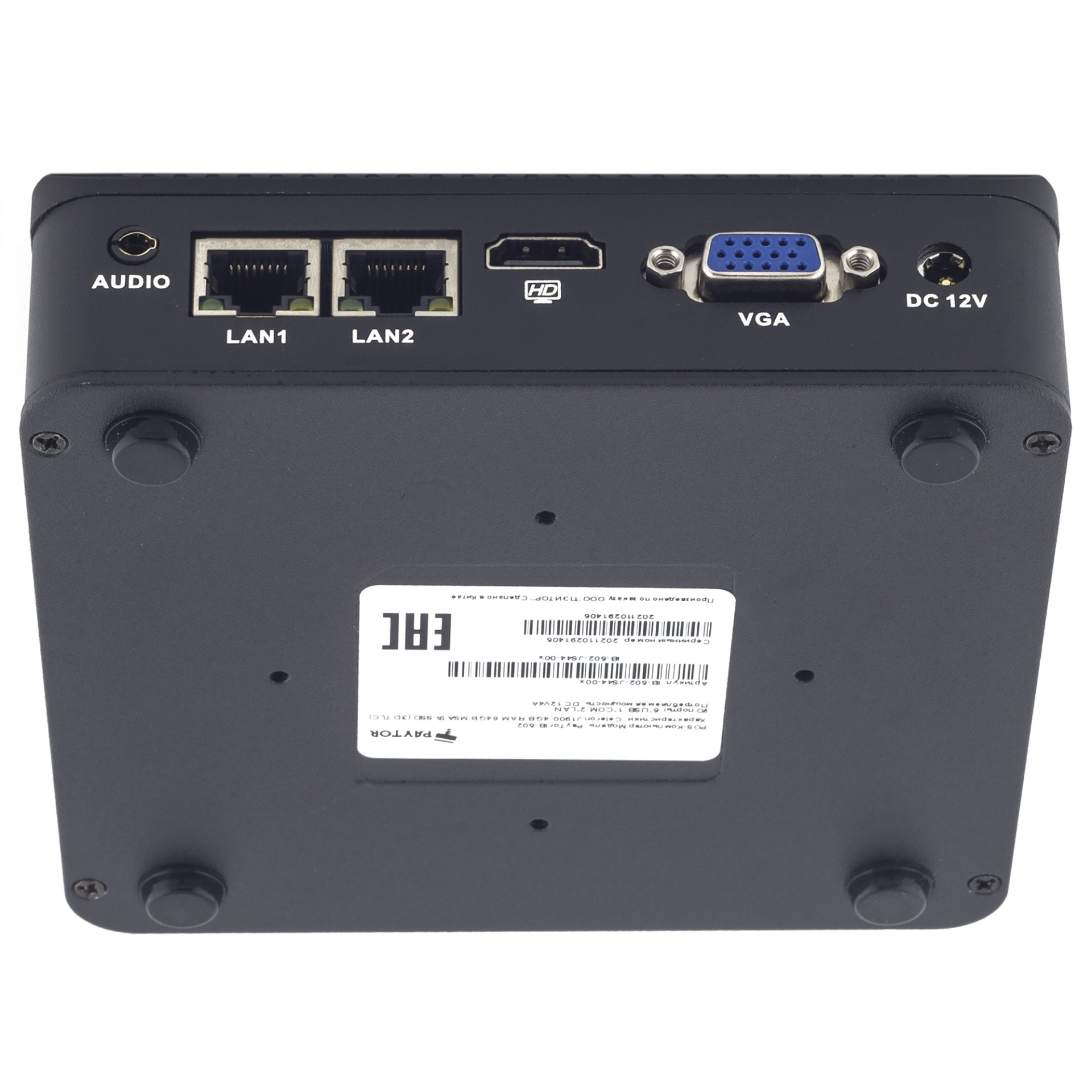 POS-компьютер PayTor IB-502 (Intel Celeron J1900, DDR3L 4GB/SSD 64GB, WIFI, без ОС) №6