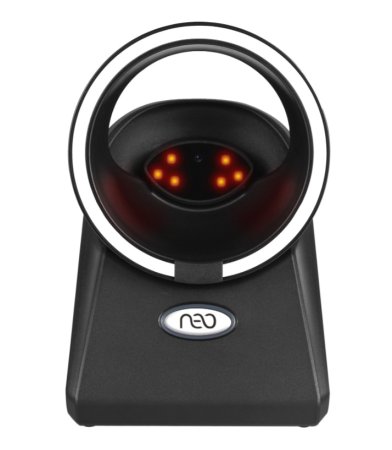 Стационарный сканер штрих-кода NEO X86 (2D, USB, черный, 2м кабель) фото