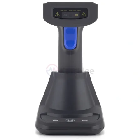 Беспроводной сканер штрих-кода PayTor FL-2007 (2D, серый, USB, Bluetooth, с подставкой Cradle) фото