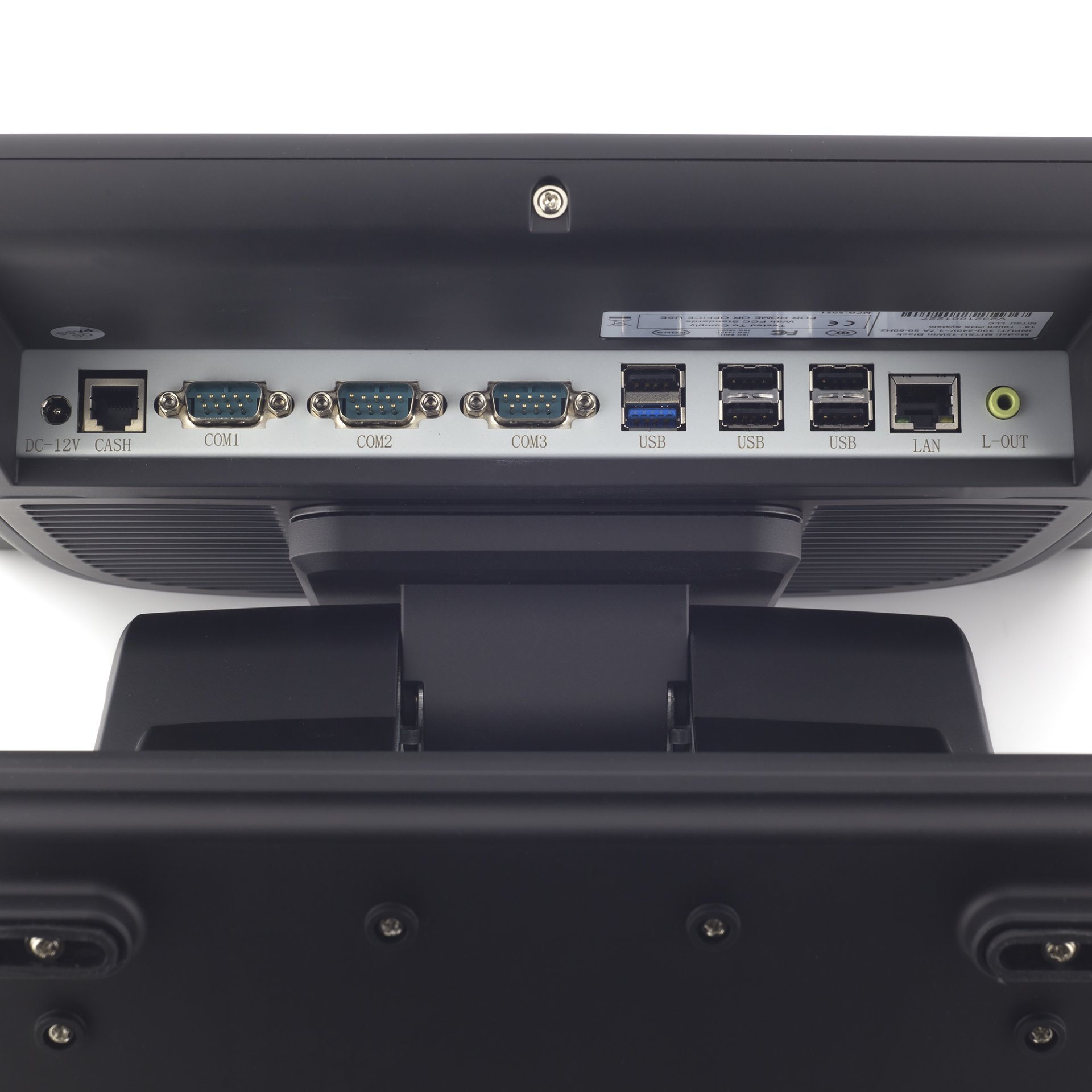 Сенсорный терминал MITSU Titan-15 (15", Intel Celeron J1900, 4GB/64GB, MSR, без ОС) №7