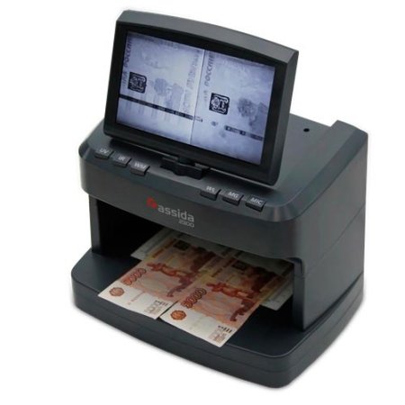 Просмотровый детектор банкнот Cassida 2300 (серый, антистокс, без АКБ) фото
