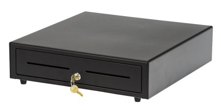 Денежный ящик АТОЛ CD-410-B (черный, распайка: ШТРИХ) фото