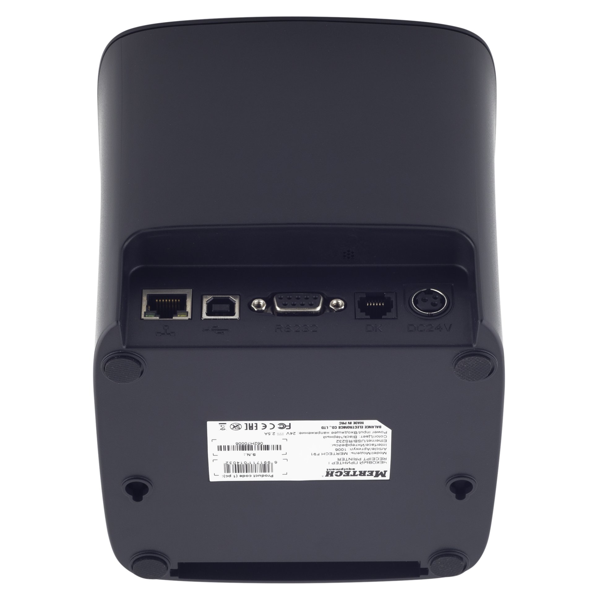 Чековый принтер MPRINT F91 (203 dpi, черный, термопечать, USB/RS-232/Ethernet, с автоотрезчиком) №7