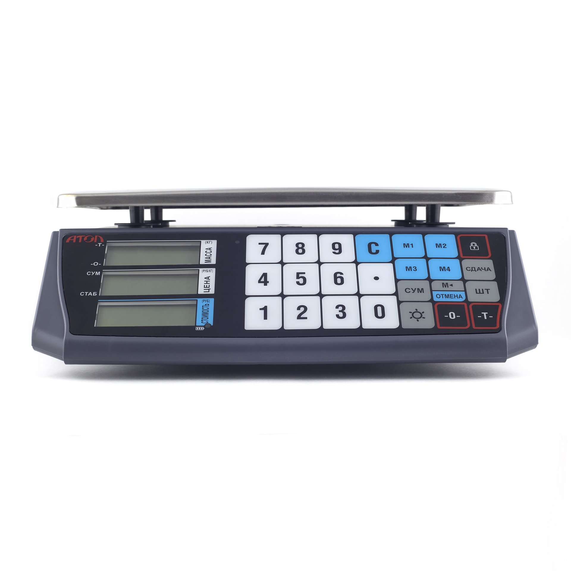 Торговые настольные весы АТОЛ MARTA (без стойки, RS-232)