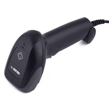 Проводной сканер штрих-кода G-SENSE IS1401 (2D, черный, без поставки, 1.5м кабель) фото