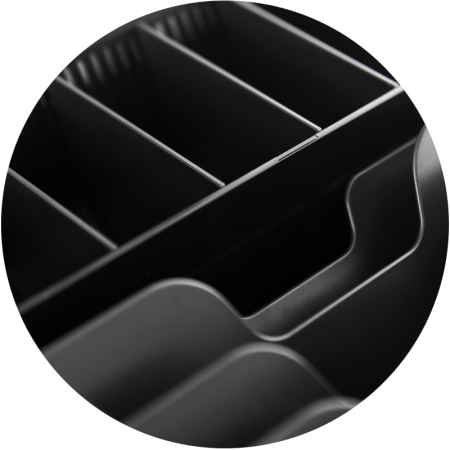 Денежный ящик PayTor HT-240B (черный, механический) фото