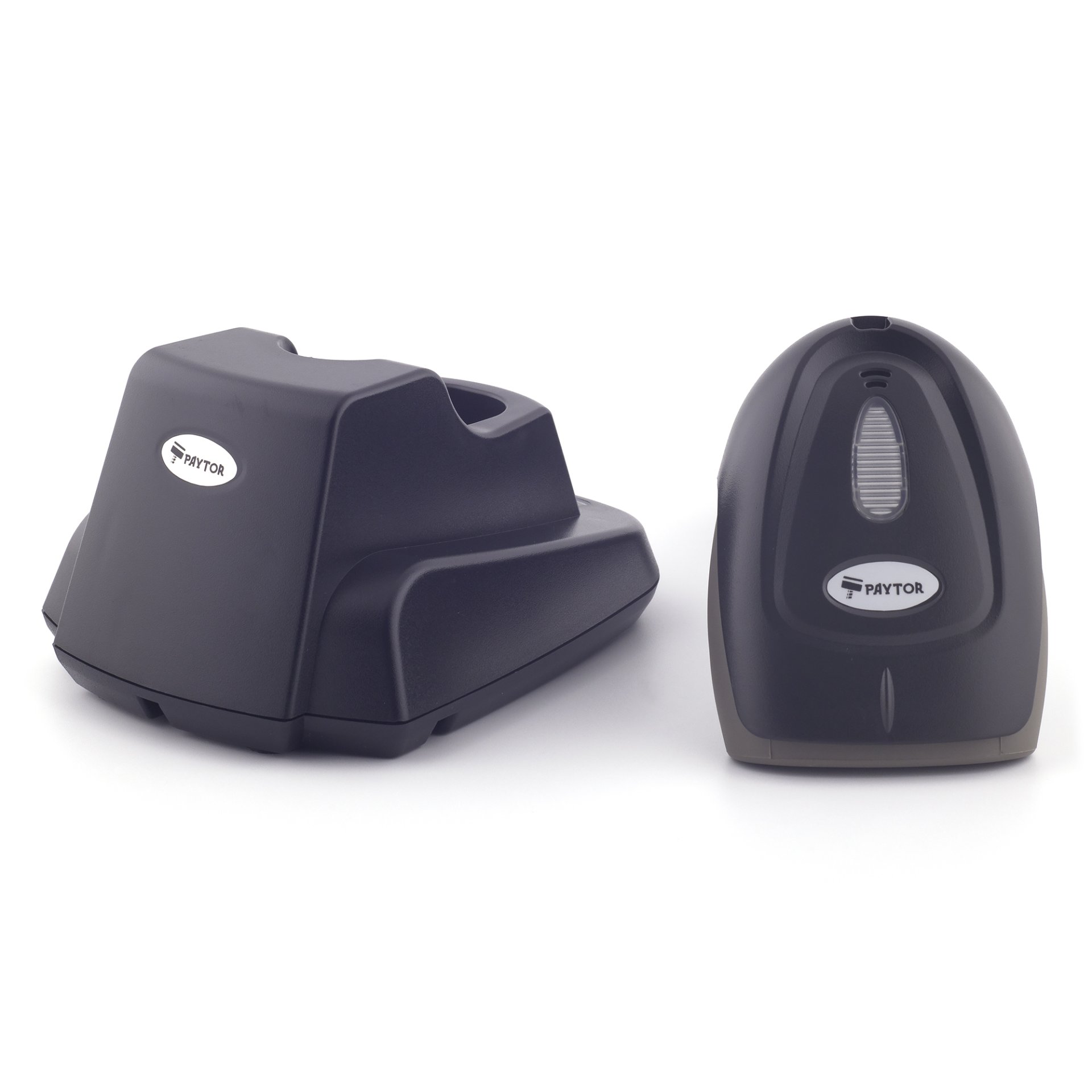 Беспроводной сканер штрих-кода PayTor DS-1009 (2D, черный, USB, с подставкой Cradle) №3
