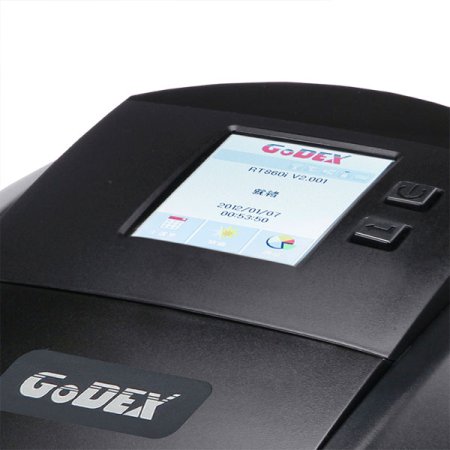 Термотрансферный принтер этикеток Godex RT863i+ (600 dpi, USB/USB Host/RS-232/Ethernet, арт. 011-863R12-A00) фото