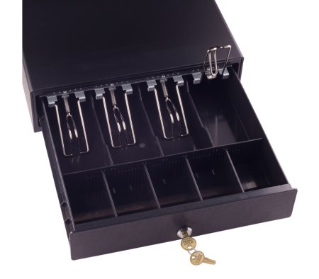 Денежный ящик АТОЛ СD-330-B Б/У (черный, распайка: Epson)