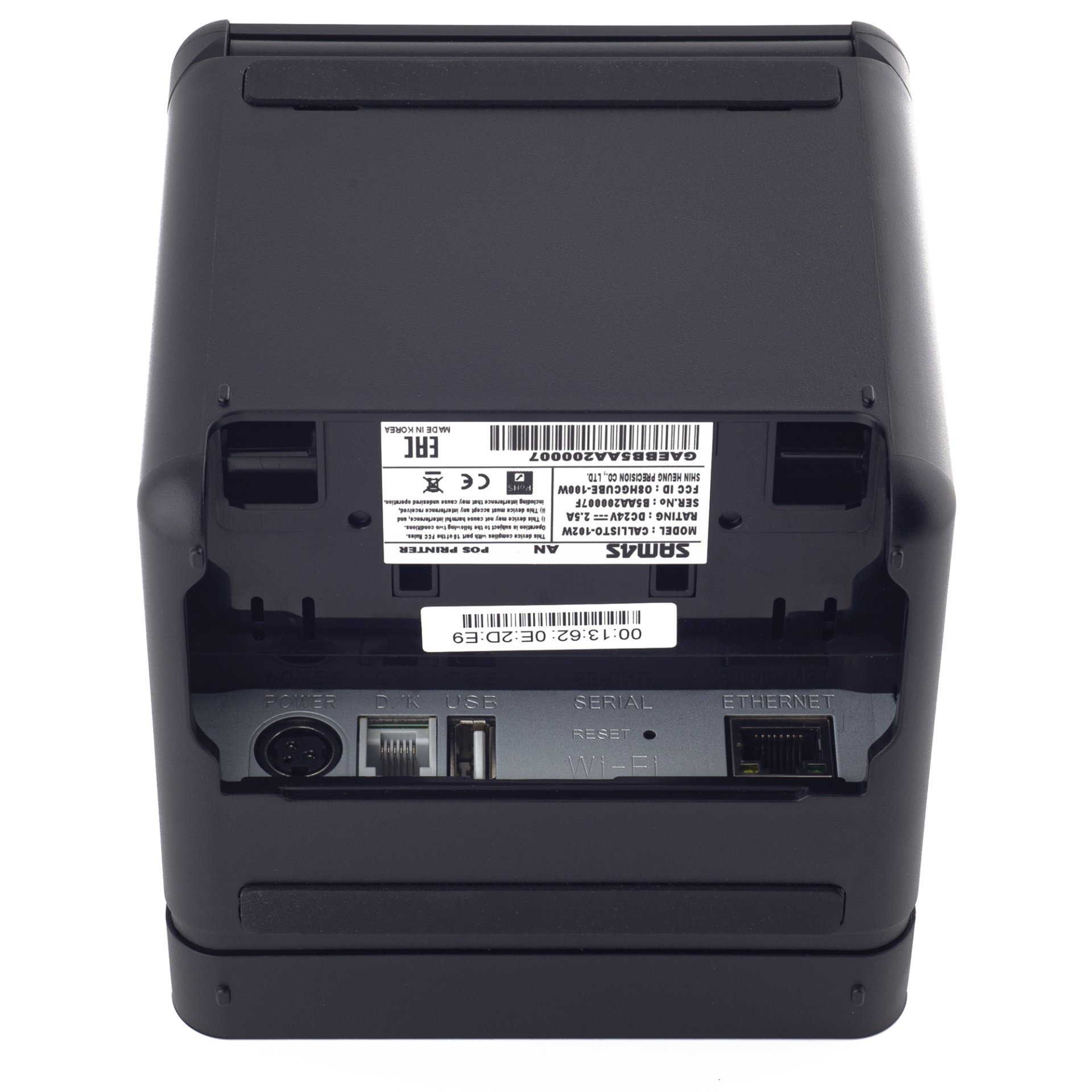 Чековый принтер Sam4s Callisto (203 dpi, черный, термопечать, USB/Ethernet/WIFI) №9