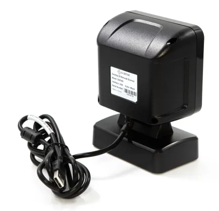 Стационарный сканер штрих-кода G-SENSE DS7000 (2D, USB, черный, 1.5м кабель) фото