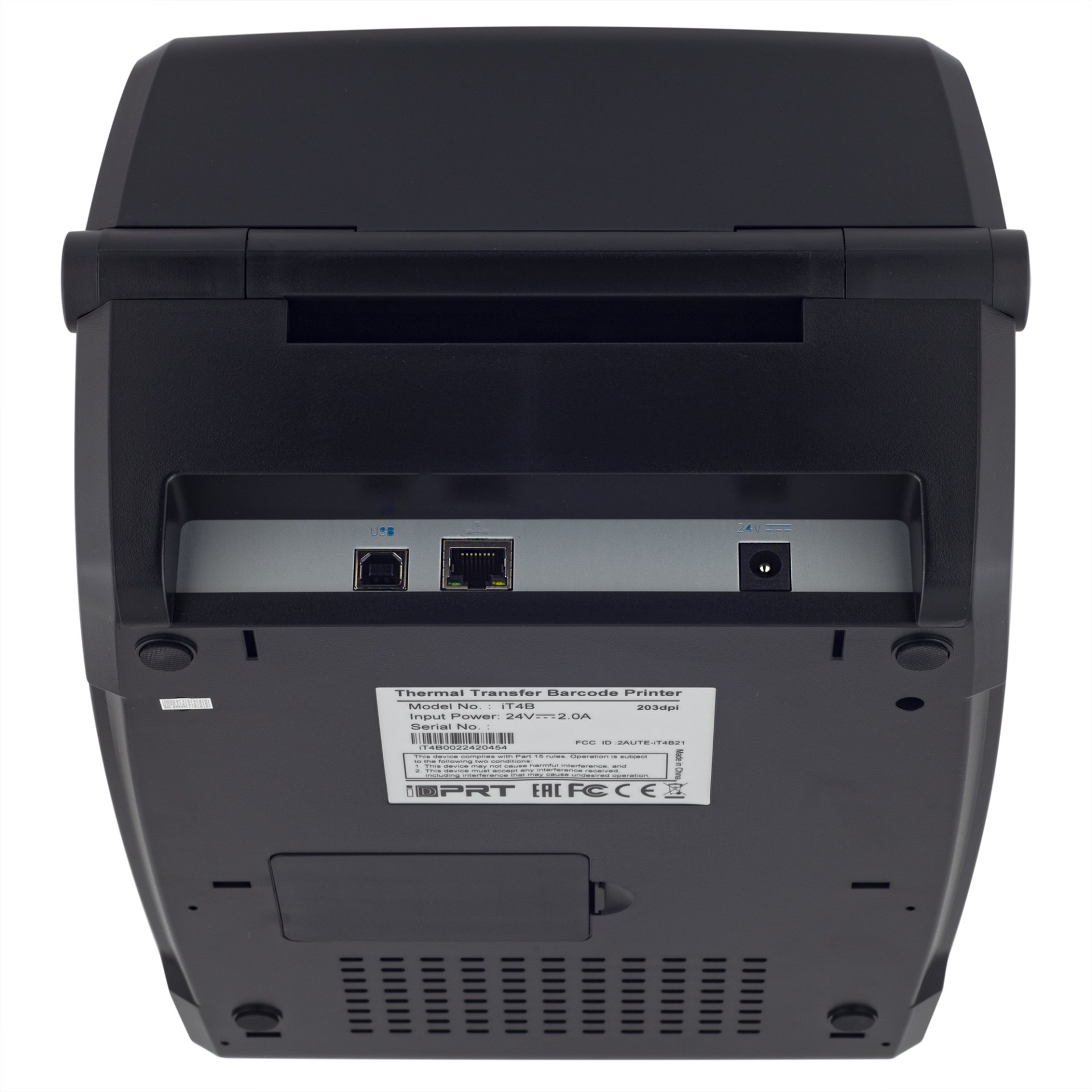 Термотрансферный принтер этикеток iDPRT iT4B (203 dpi, USB/Ethernet, арт. iT4B-2UE-000x) фото