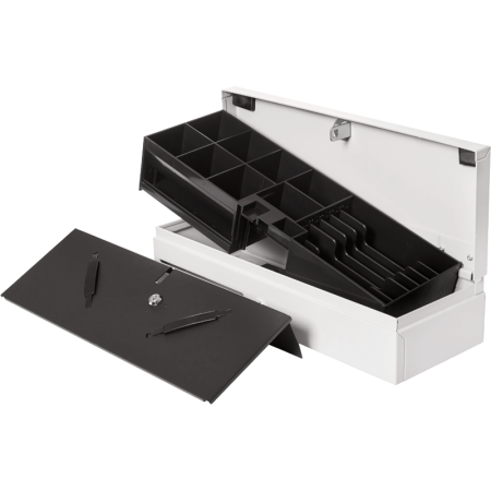 Денежный ящик PayTor FlipTop (белый, распайка: Штрих) фото