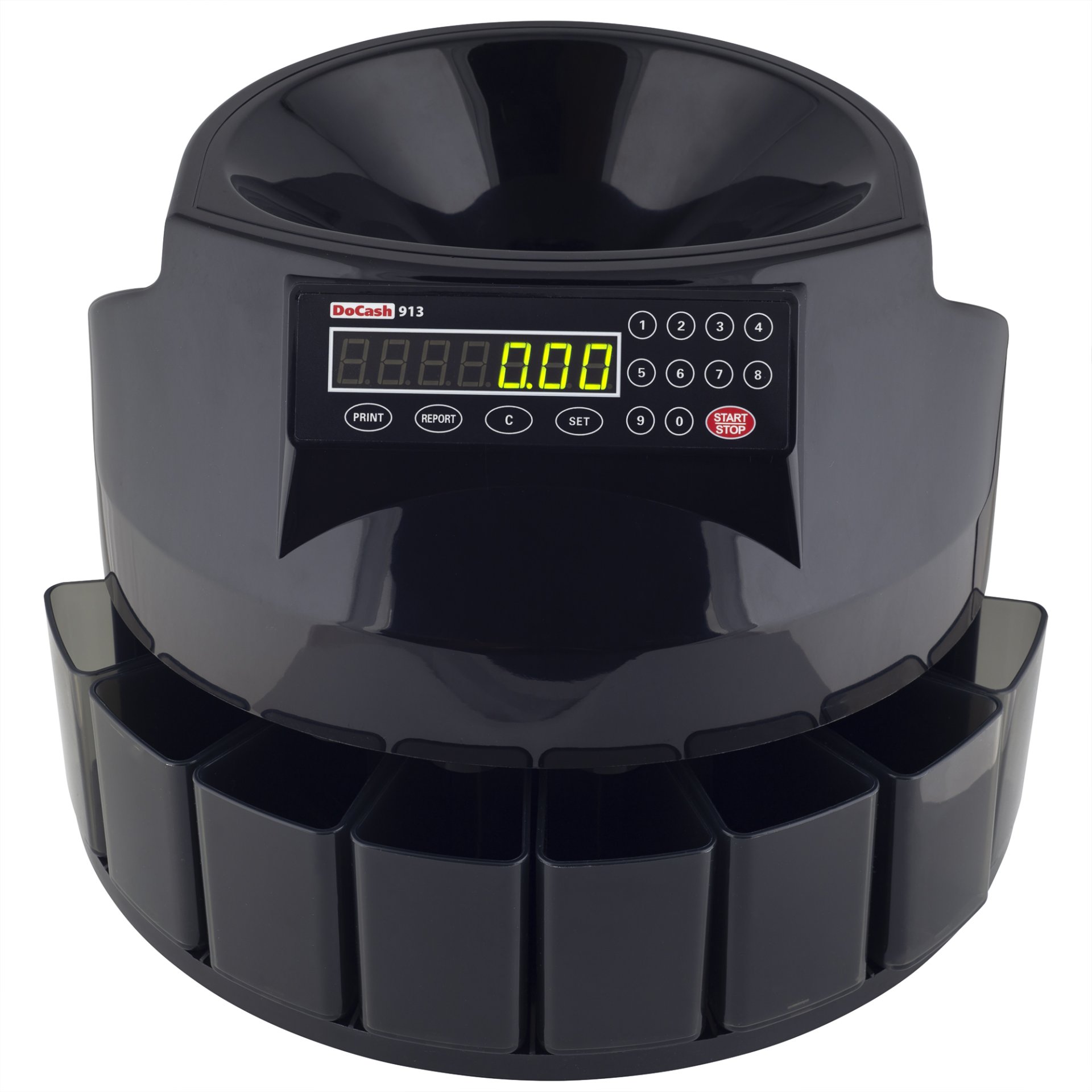 Счетчик-сортировщик монет DoCash 913 (черный) №2