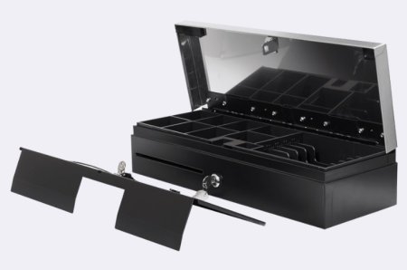 Денежный ящик PayTor FlipTop-S (черный, распайка: Epson) фото