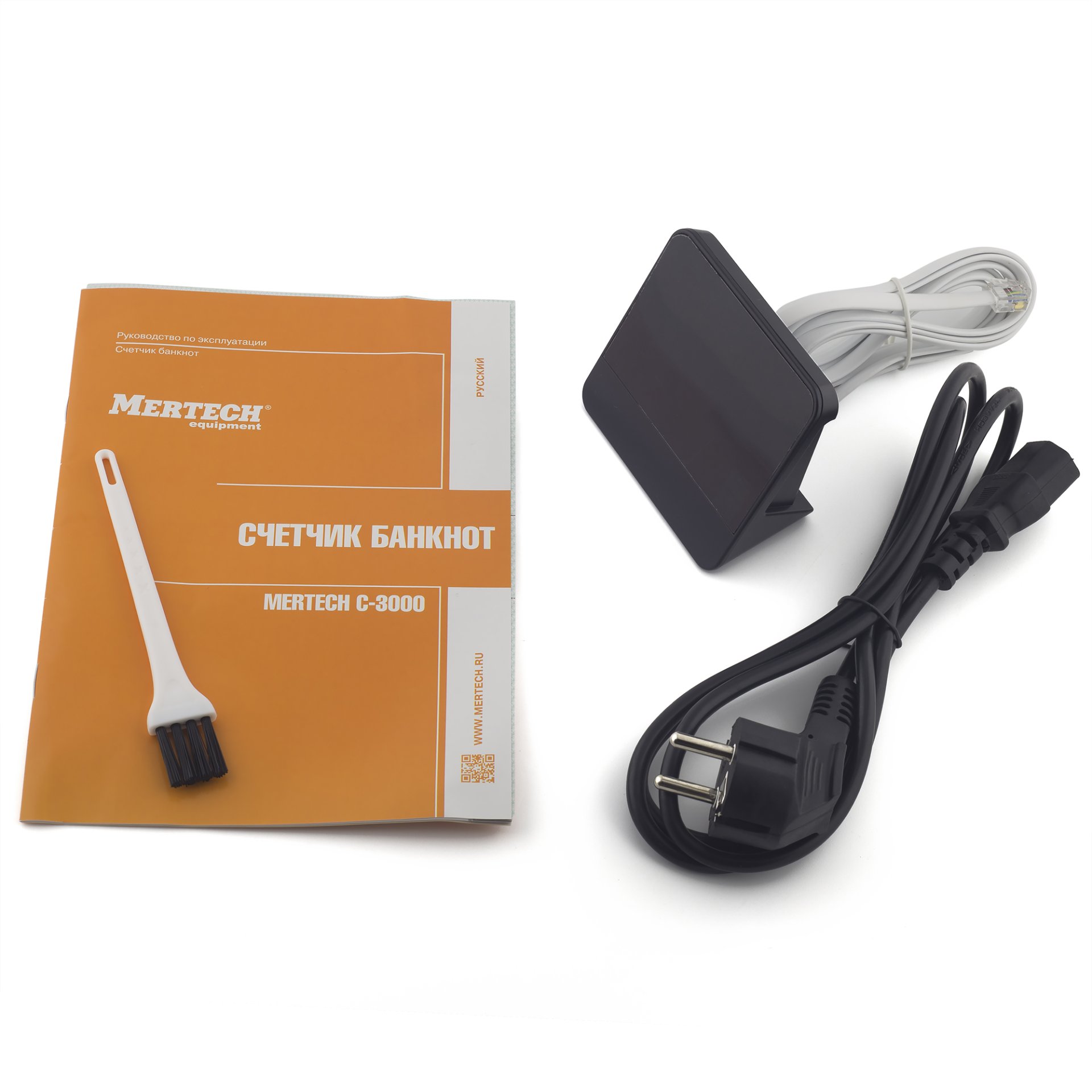 Мультивалютный счетчик банкнот MERTECH C-3000 Black №6