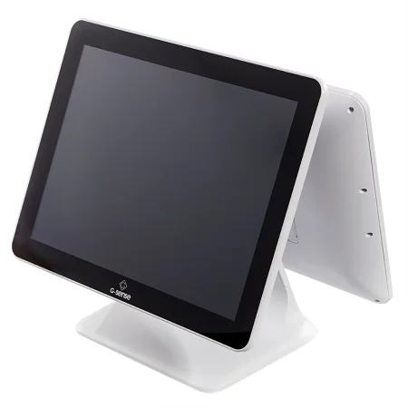 Сенсорный терминал G-SENSE Juniour N-Force Plus (15", Intel N5095, 8GB/M.2 SSD 128GB, WIFI/Bluetooth, без MSR, без ОС, белый + 15" второй монитор) фото