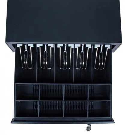 Денежный ящик PОScenter 16EM (черный, PUSH, механический) фото