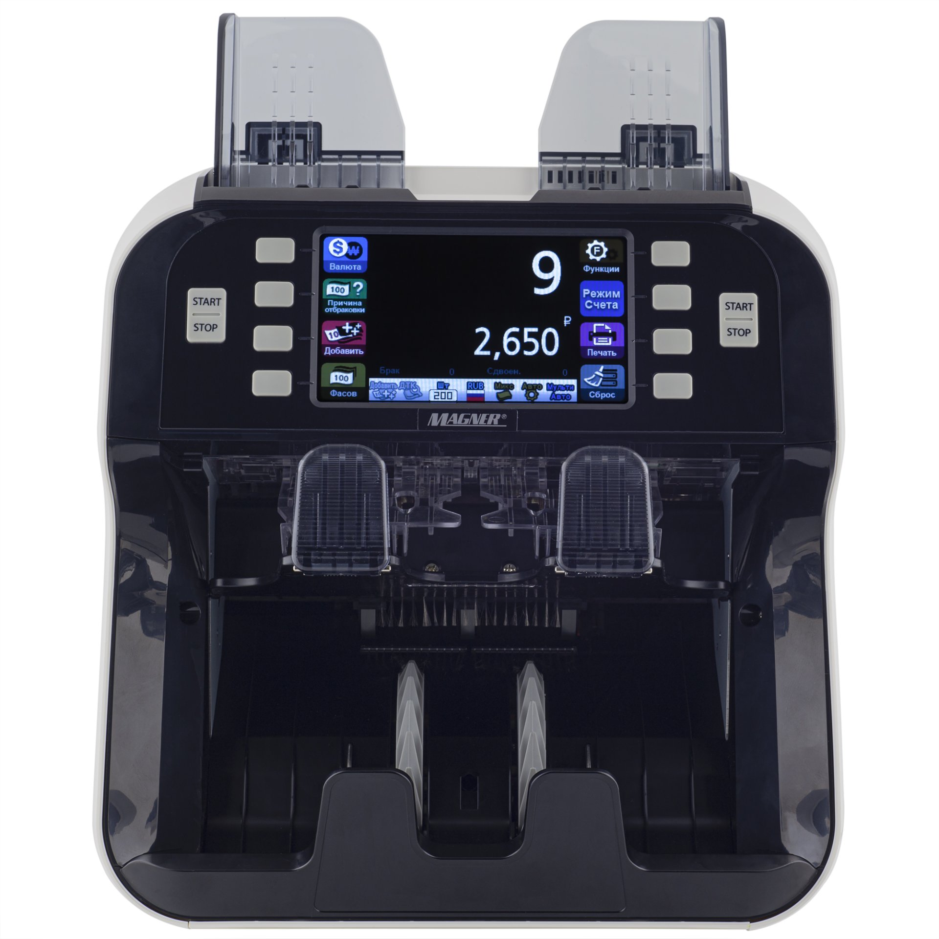 Мультивалютный счетчик-сортировщик банкнот Magner 155V №2