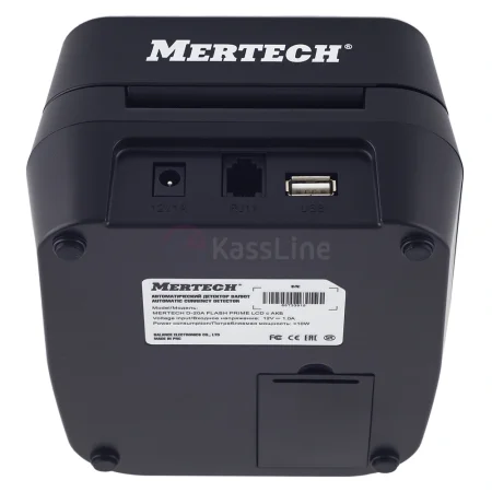 Автоматический детектор банкнот MERTECH D-20A Flash Prime (LCD, с АКБ) фото