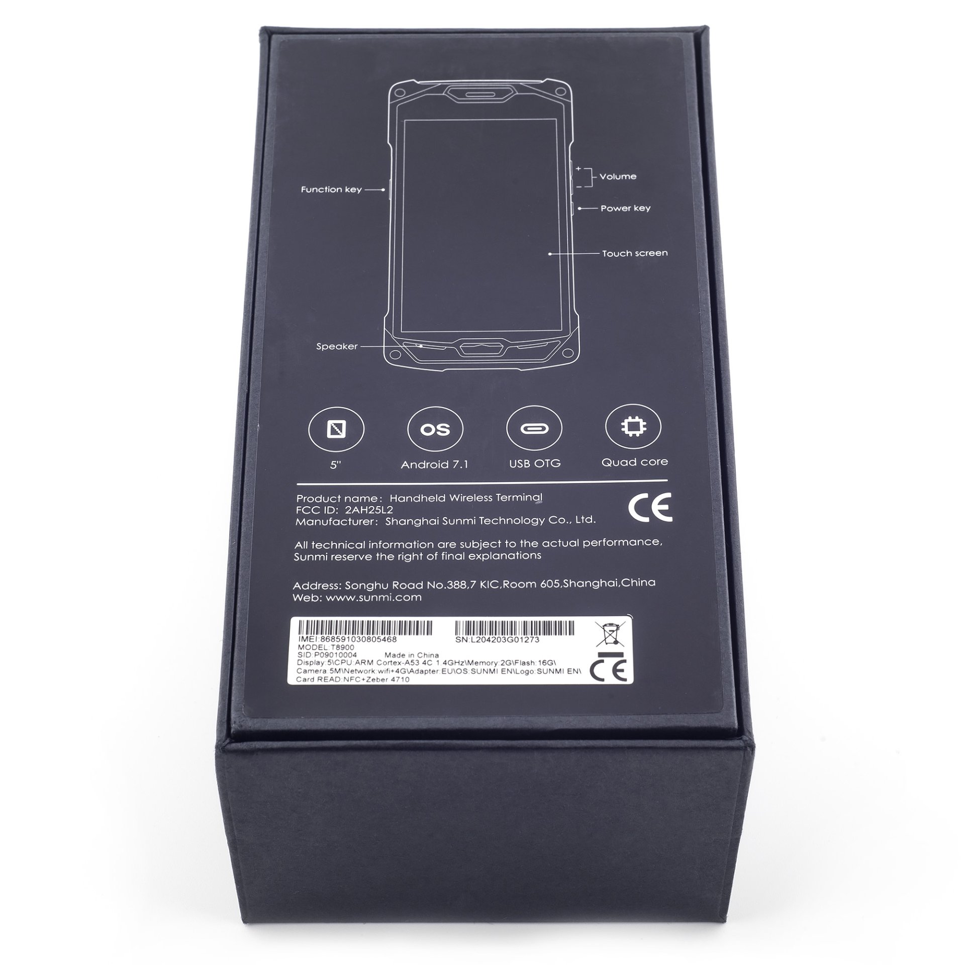 Терминал сбора данных Mertech S5 (5"/Android 10 Go/1GB/8GB/2D E3 Light/WIFI/BT/2G/3G/4G/GPS/ПО/Camera/IP54/3000mAh) №6