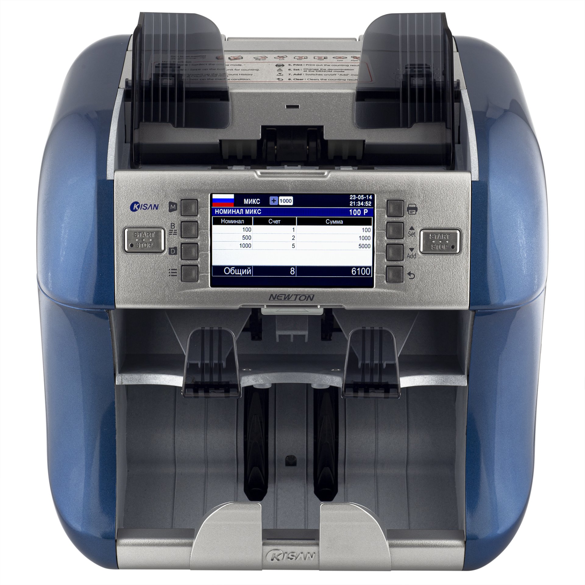 Счетчик-сортировщик банкнот Kisan Newton A №2