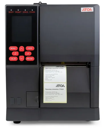 Термотрансферный принтер этикеток АТОЛ ТТ621 (203 dpi, USB/RS-232/Ethernet, арт. 57635) фото