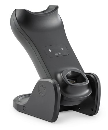 Беспроводной сканер штрих-кода АТОЛ SB5100 BT (2D, черный, USB, Bluetooth, с подставкой Cradle) фото