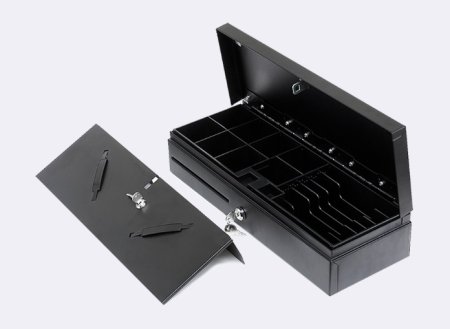 Денежный ящик PayTor FlipTop-7 (черный, распайка: Epson) фото