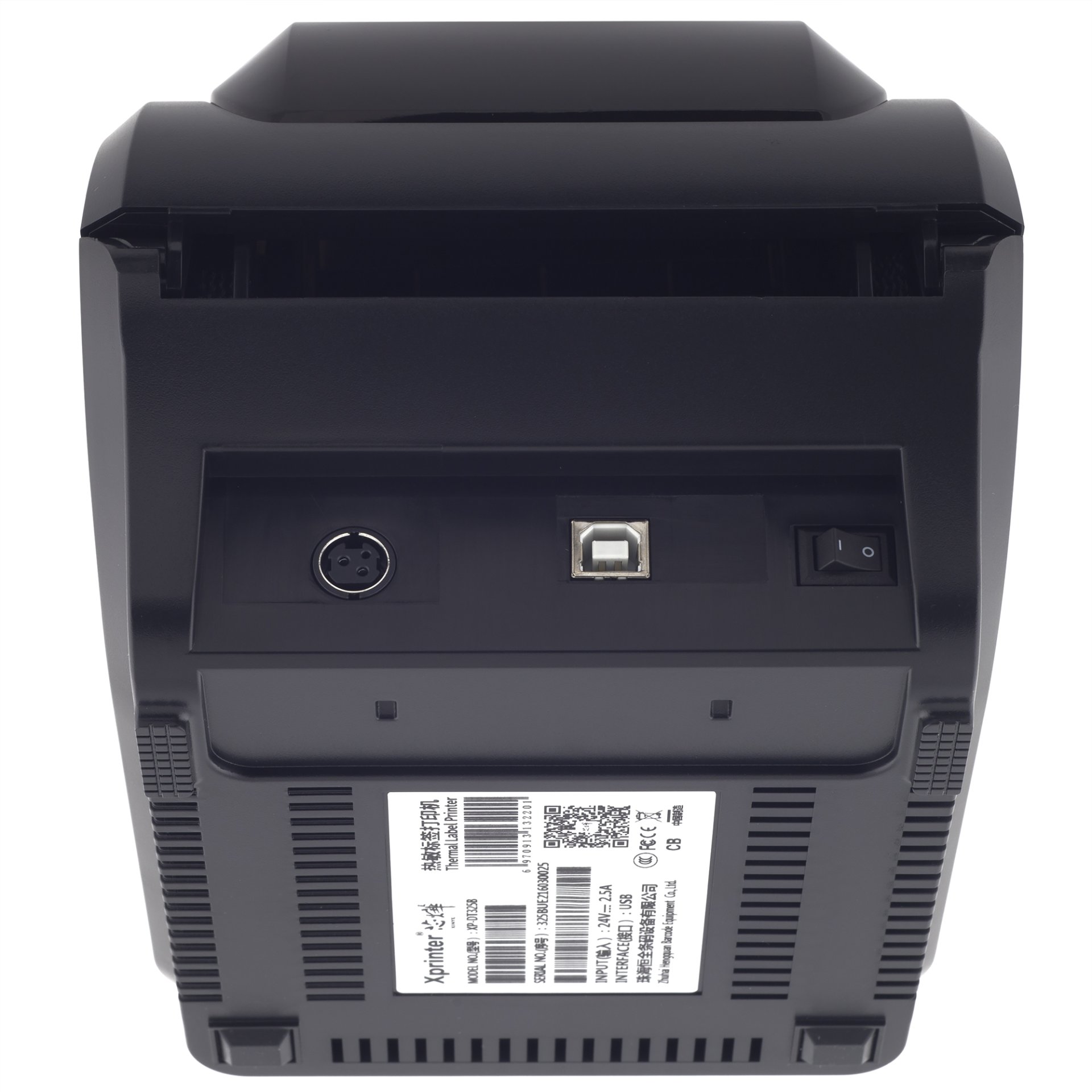 Термопринтер этикеток XPrinter XP-DT325B (203 dpi, USB, арт. XP-DT325B) фото
