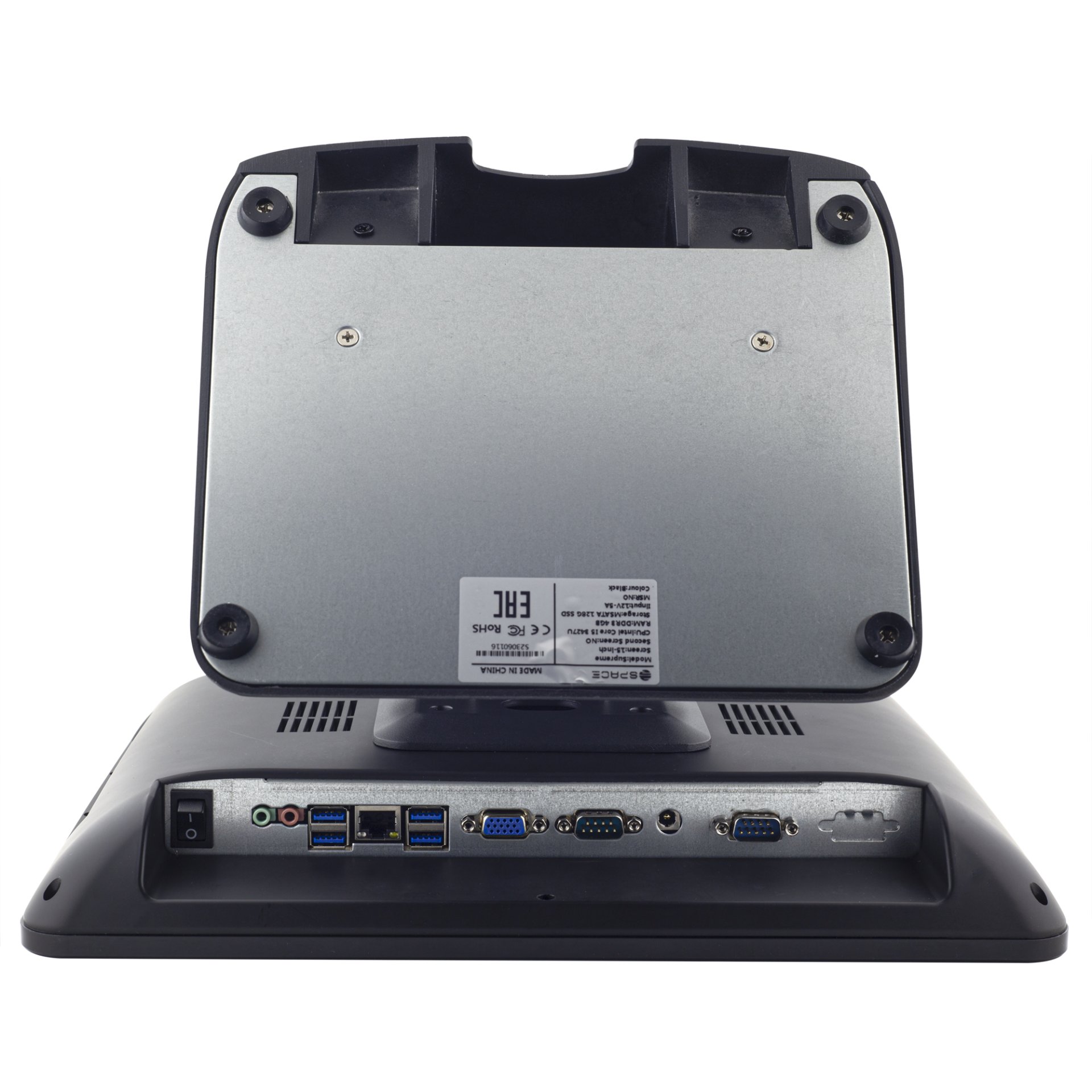 Сенсорный терминал SPACE SUPREME (15", Intel Celeron J4125, 8GB/128GB, WIFI/Bluetooth, без MSR, без ОС, черный) №6