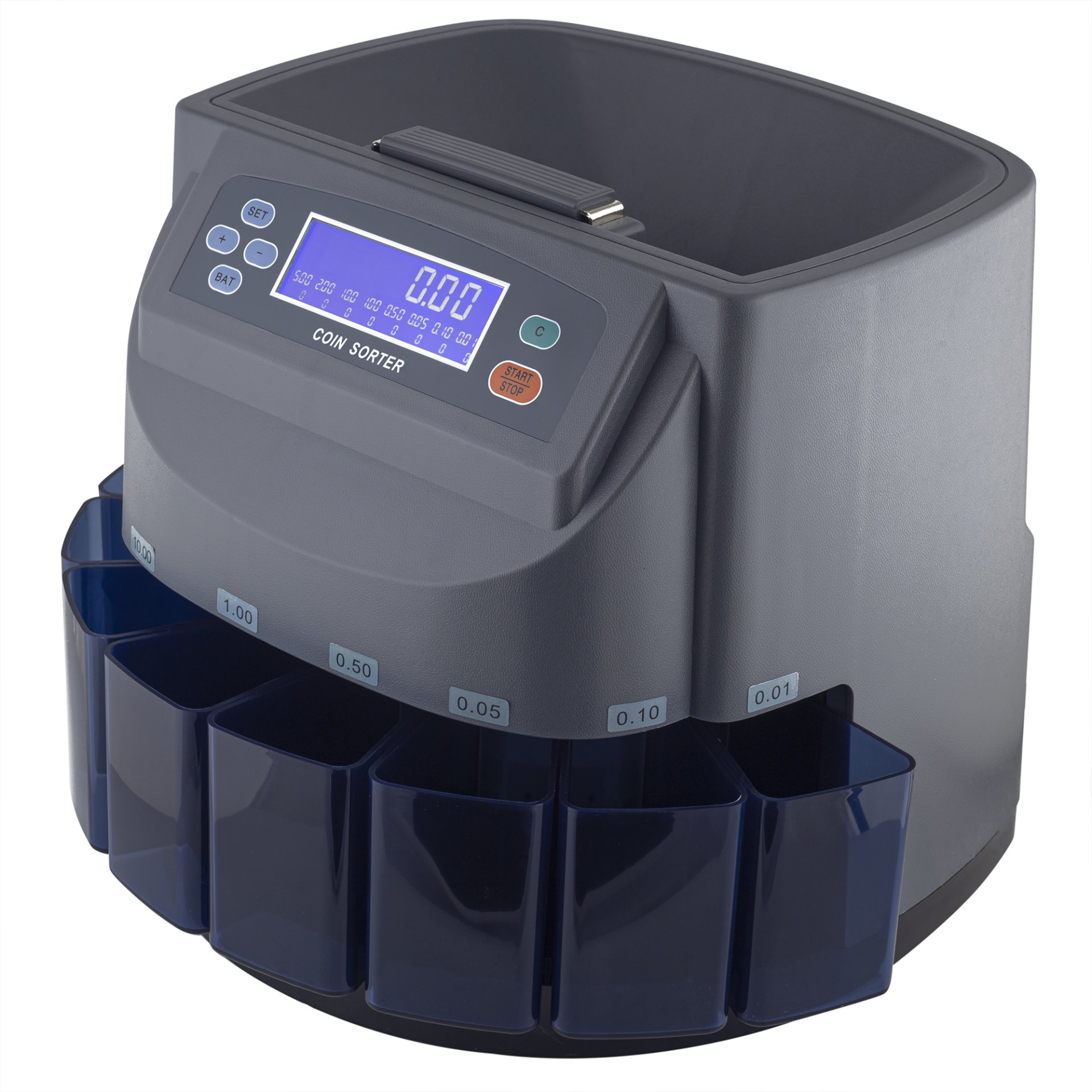 Счетчик-сортировщик монет Mbox CS 200 (серый)