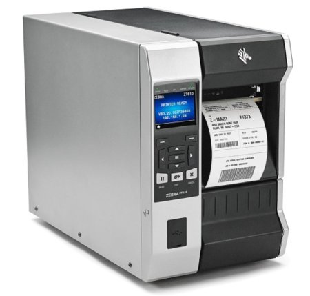 Термотрансферный принтер этикеток Zebra ZT610 (203 dpi, USB/USB Host/RS-232/Ethernet/Bluetooth/WiFi, арт. ZT61042-T0EC100Z) фото