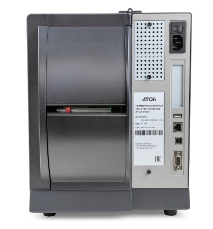 Термотрансферный принтер этикеток АТОЛ ТТ621 (300 dpi, USB/RS-232/Ethernet, арт. 60091) фото