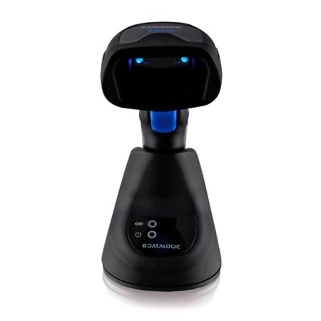 Беспроводной сканер штрих-кода Datalogic QuickScan QBT2500 (2D, черный, Bluetooth, с подставкой Cradle) фото