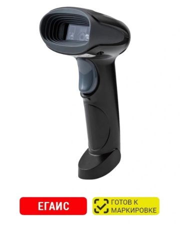 Проводной сканер штрих-кода АТОЛ SB 2108 Plus Б/У (2D, черный, без подставки)