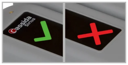 Автоматический детектор банкнот Cassida Sirius S (с АКБ) фото